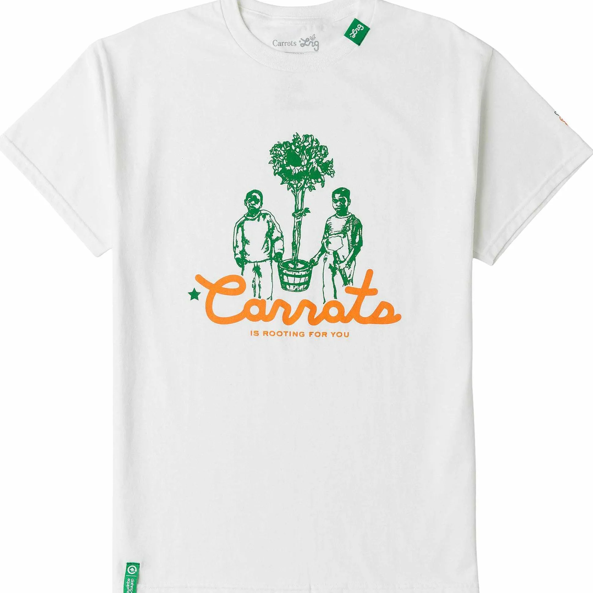 Flash Sale Camiseta Carrots X Rooting 4 Life Hombres Camisetas