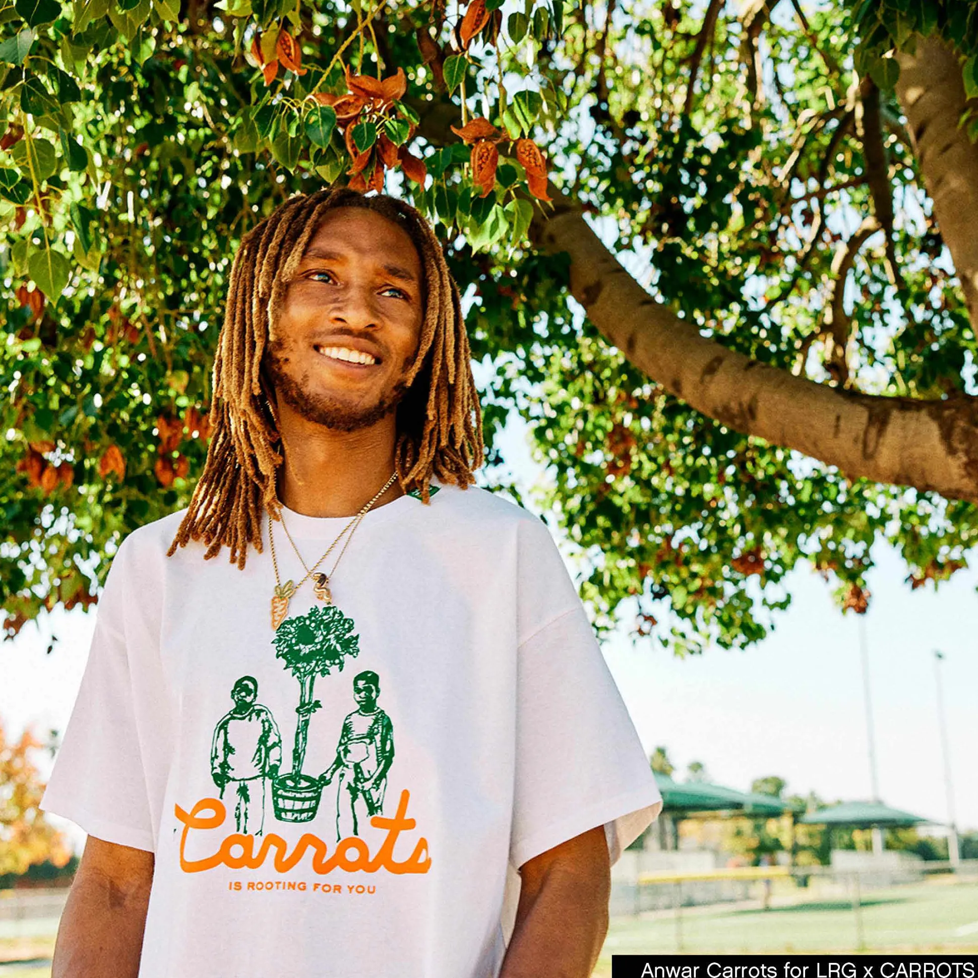 Flash Sale Camiseta Carrots X Rooting 4 Life Hombres Camisetas