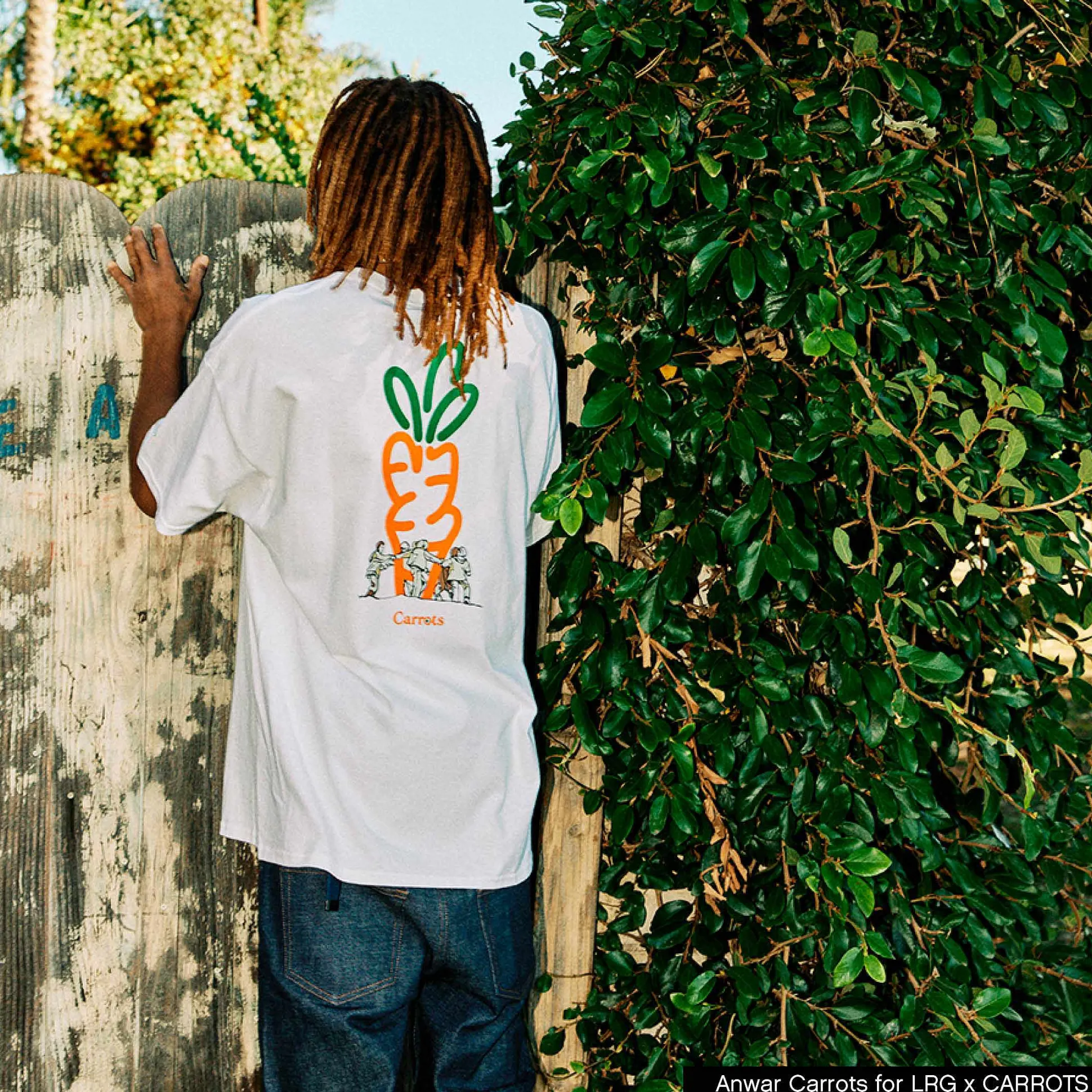 Cheap Camiseta Con Guion Carrots X Hombres Camisetas