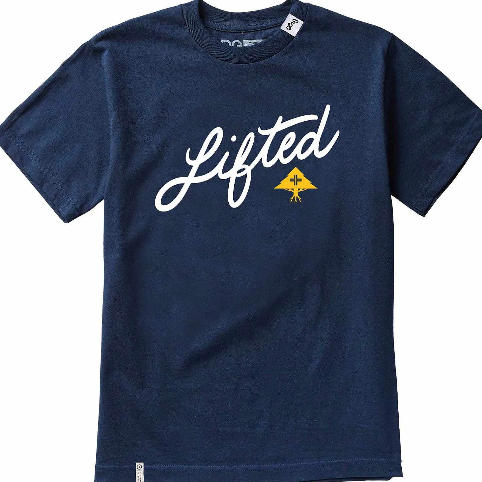 Outlet Camiseta Con Guion En Angulo Hombres Camisetas