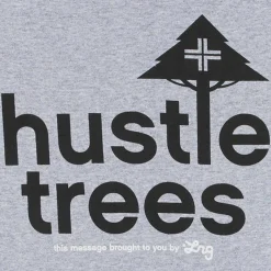 Outlet Camiseta Hustle Trees Hombres Camisetas