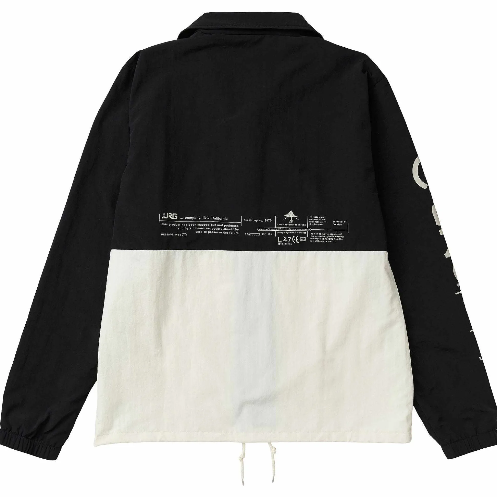 Flash Sale Chaqueta Estilo Entrenador Clasica Con Realce Hombres Ropa De Calle