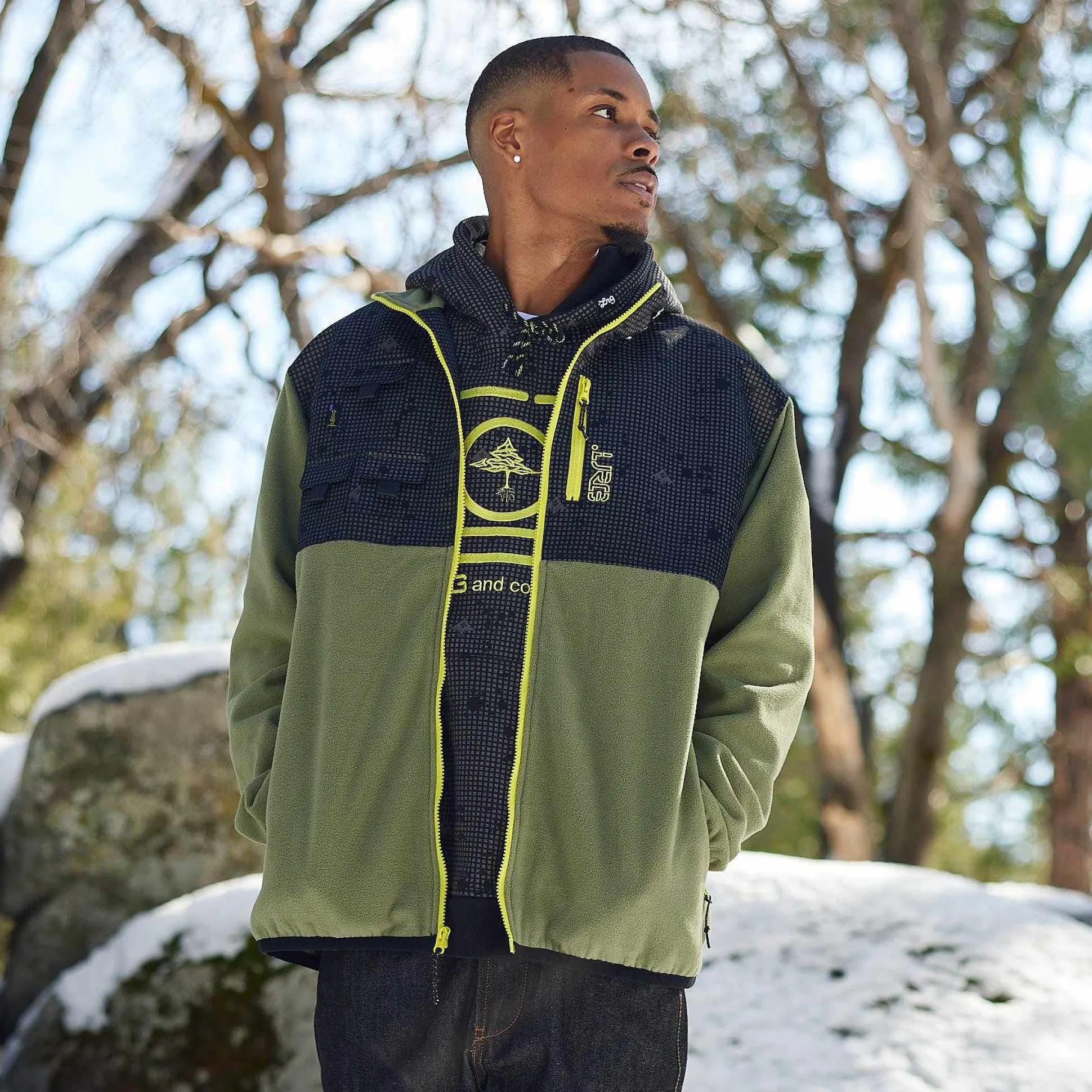 Cheap Chaqueta Polar Future Station Hombres Ropa De Calle