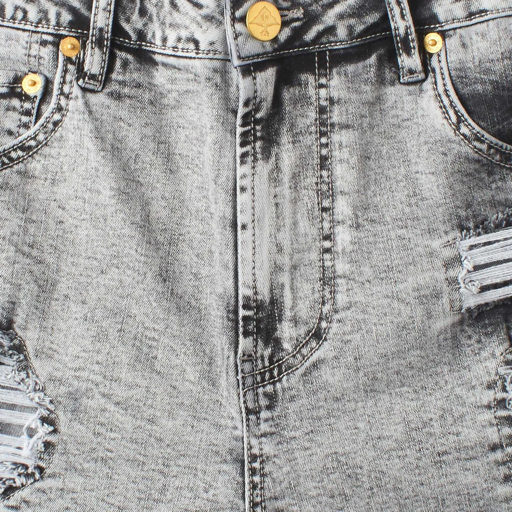 Hot Pantalones Cortos Vaqueros Reaper Hombres Bermudas