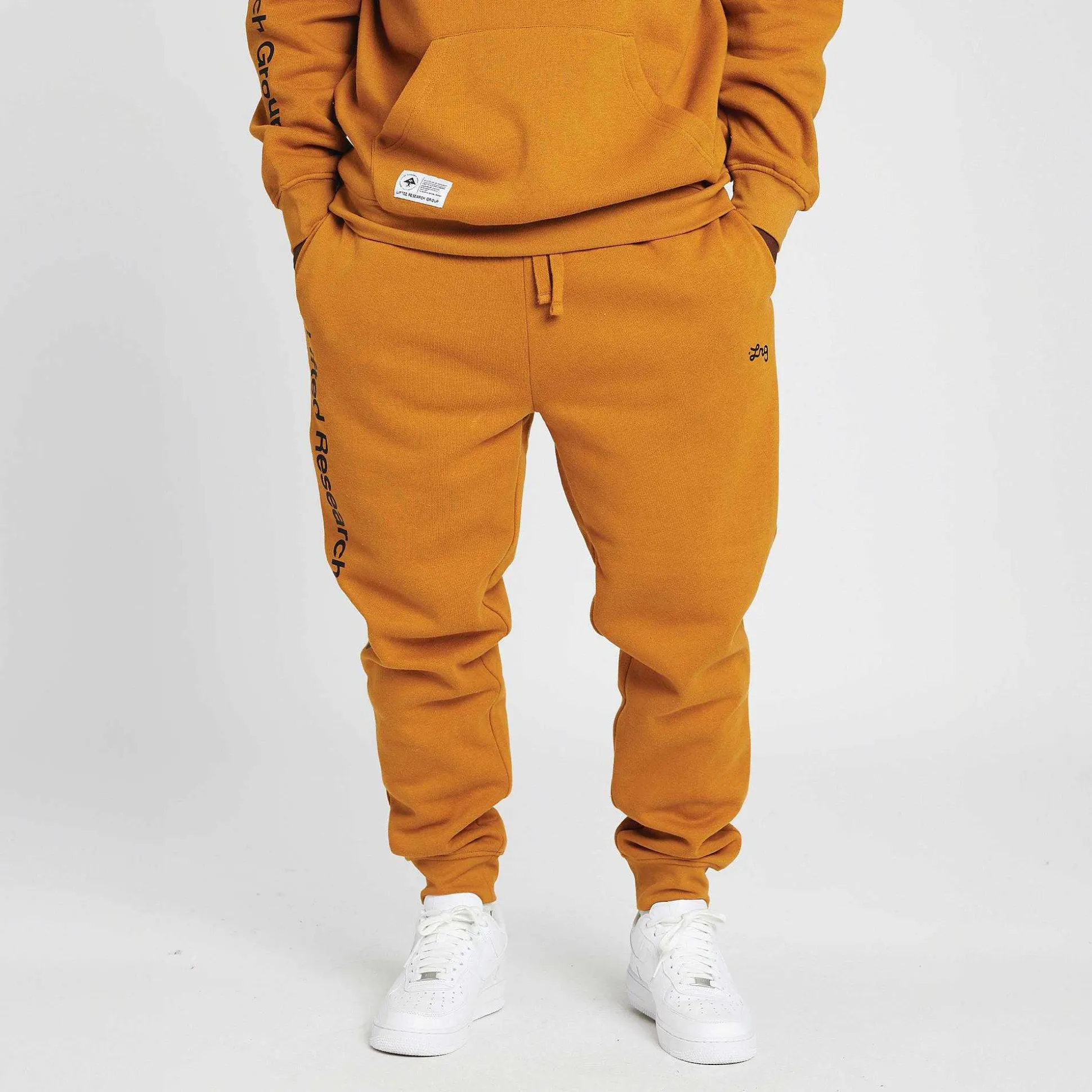 Hot Pantalones Deportivos Tipo Jogger Con Texto Levantado Hombres Sudaderas Con Capucha Y Sudaderas