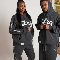 Flash Sale Pantalones Deportivos Tipo Jogger Con Texto Levantado Hombres Sudaderas Con Capucha Y Sudaderas