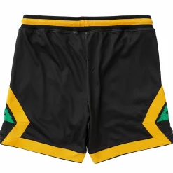 Clearance Shorts De Malla Con Diseno Hombres Bermudas