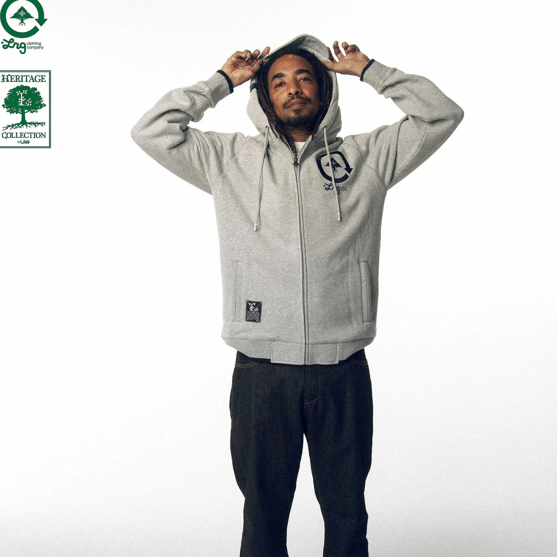 Outlet Sudadera Con Capucha Grass Roots Hombres Sudaderas Con Capucha Y Sudaderas