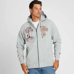 Flash Sale 147 Sudadera Con Capucha Y Cremallera Totalmente Natural Hombres Herencia
