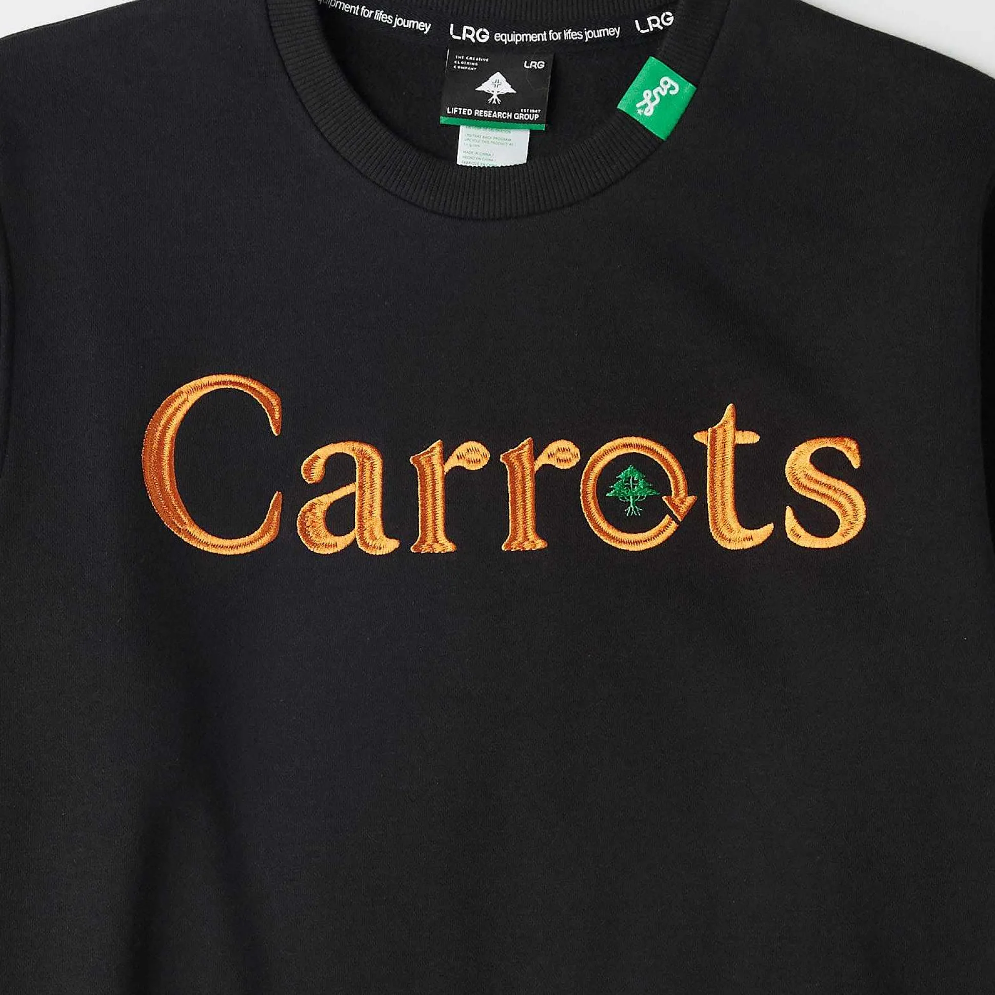 Online Sudadera Con Cuello Redondo Carrots X Cycle Woodmark Hombres Sudaderas Con Capucha Y Sudaderas