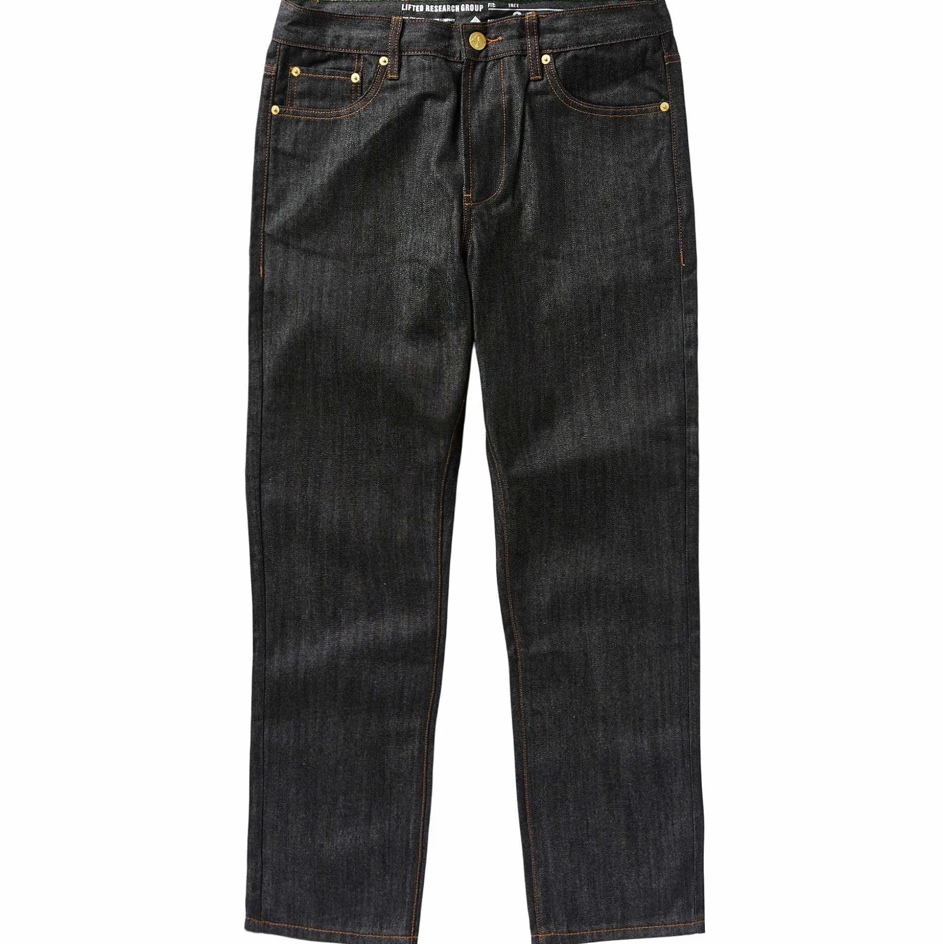 Discount Vaqueros De Mezclilla Con Corte Conico Hombres Pantalones