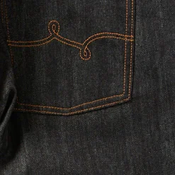 Discount Vaqueros De Mezclilla Con Corte Conico Hombres Pantalones